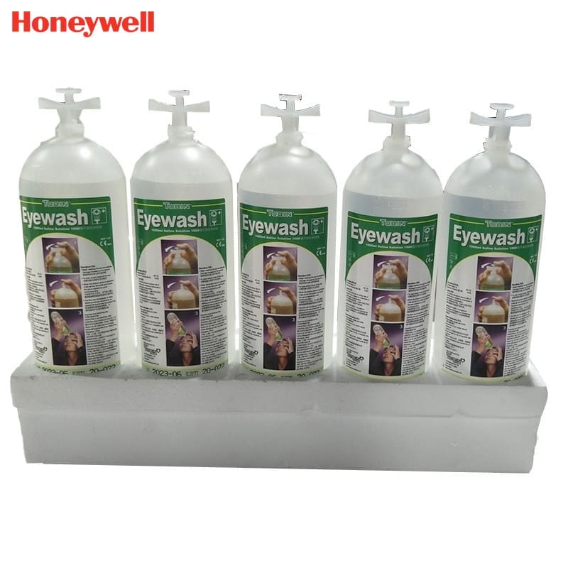 霍尼韦尔（Honeywell） 128 Tobin 洗眼液补充装 (氯化钠洗眼液 5*1000ml)